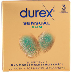 Durex kondom 3ks Sensual Slim (24)