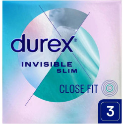 Durex kondom 3ks Invisible Slim (24)