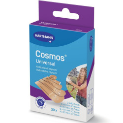 Hartmann Cosmos Náplast 20ks Universal voděodolné 5 druhů (10)