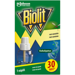 Biolit elek.odpařovač proti komárům s tekutou náplní 21ml Eukalyptus (24)