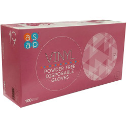 ASAP Rukavice jednorázové vinyl 100ks 