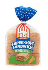 OLZ 375g Toust Sandwich Celozrnný (Tmavý) (15)