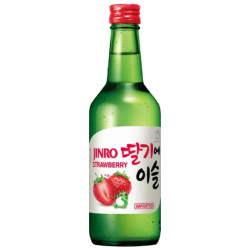 Jindro Soju sudkorea 350ml 13% - Strawberry (Jahoda)