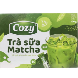 Cozy Tra sua matcha 170g (17g x 10goi)