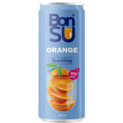 Bonsu 330ml Sparkling 99% Orange (24)