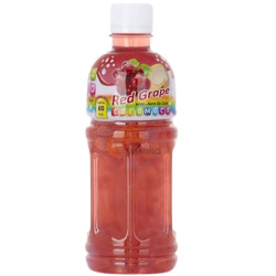 Coco Moco Juice with Jelly 350ml Red Grape (24)