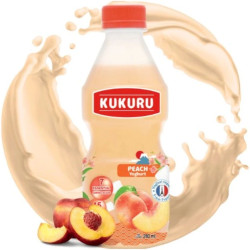 Kukuru Jogurtový nápoj 280ml Broskev (6)