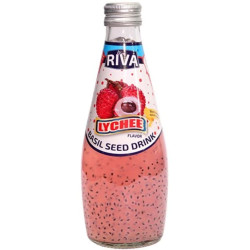 Riva Basil Seed Drink 290ml Lychee (24)