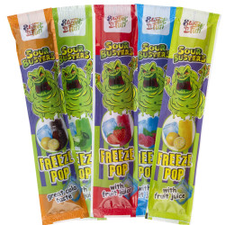 Sweet'n Fun Sour Busters Freeze Pop 50ml vodová zmrzlina (120)