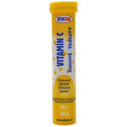 Vitatab šumivé tablety 80g Vitamín C (C sui) (12)