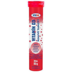 Vitatab šumivé tablety 80g Vitamín D3 (C sui) (12)