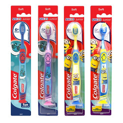 Colgate zubní kartaček dětský 6+ (mix) (12ks)