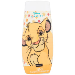 Disney Classic šampon a sprchový gel 300ml žlutý
