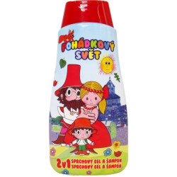 Pohádkový svět sprchový gel a šampon 500ml Rumcajs