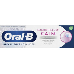 Oral-B 75ml zubní pasta Sen&Gum Calm Gentle White (24)