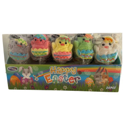 ESHOP - Profisa Happy Easter Marshmallow 15g lízátko (con tho) (20) P01 + P03