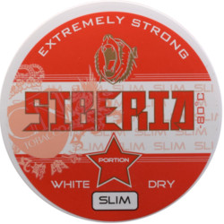 SIBERIA tabák White Dry Slim 13g Q (10)