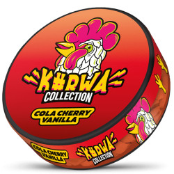 Kurwa Collection Nikotinové Sáčky Cola Cherry Vanila 16g (12mg) Q (10)