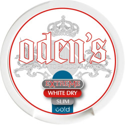 Oden´s Nikotinové Sáčky Extreme White Dry Slim 18g (11mg) Q (10)