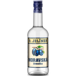 Alkohol - R. Jelínek Moravská Švestka bílá 38% 500ml (12)