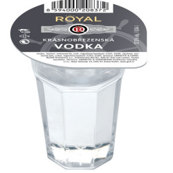 Alkohol - Royal Vodka 37,5% 40ml mini (16)