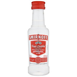 Alkohol - Smirnoff No. 21 Vodka 37,5% 50ml PET (12)