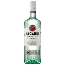 Alkohol - Bacardi Carta Blanca Rum 37,5% 700ml (6)