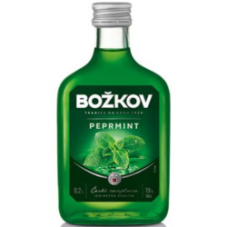 Alkohol - Božkov Peprmint 19% 200ml (15)