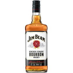 Alkohol - Jim Beam Bourbon Whiskey 40% 1L