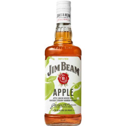 Alkohol - Jim Beam Bourbon Whiskey Apple 32,5% 1L (12)