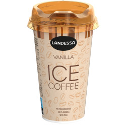 Landessa Ice Coffee 230ml v pohári Vanilla (10)