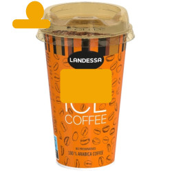 Landessa Ice Coffee 230ml v pohári Caramel (10)
