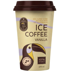 Mindo Ice Coffee 230ml Vanilla - Cup (10)