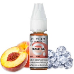 EC - ELFLIQ 10ML Peach Ice Q (10)