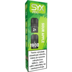 EC - Syx Pod 16,5mg 2x2ml Sour Apple R (5)