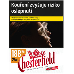 Cigarety - Chesterfield Crown 26 Red R 188 (bal/8ks)