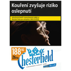 Cigarety - Chesterfield Crown 26 Blue U 200 (bal/8ks)