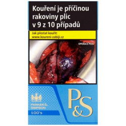 Cigarety - PS 100 Blue R 155 (bal/10ks)