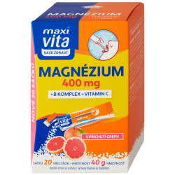 MaxiVita Magnézium 400ml + B Komplex + Vitamin C - 20 sáčku (5)