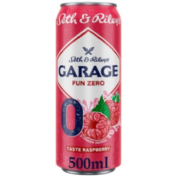 UKRA - Pivo GARAGE FUN ZERO Raspberry plechovka 500ml (24)