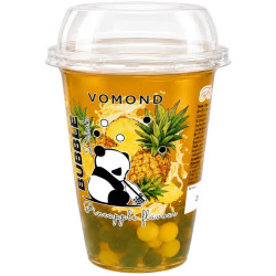 UKRA - Vomond bubble tea 390ml Ananas a zelený čaj (12)