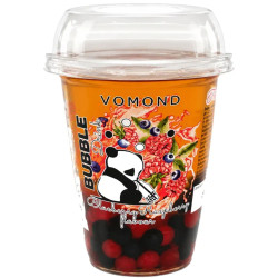 UKRA - Vomond bubble tea 390ml Borůvka, malina a zelený čaj (12)