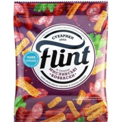 UKRA - Flint Suchary 70g s příchutí loveckých klobasek (65)