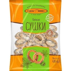 UKRA - Kyjevchleb Sušky 420g kyjevské s mákem (10)