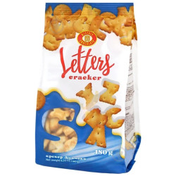 UKRA - BŠ Letters sušenky Kreker 