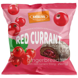UKRA - Kyjevchleb Perníčky 250g s červeného náplní (Red Currant ) (12)