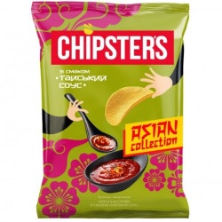 UKRA - CHIPSTER´S bramborové chipsy 100g s příchutí 