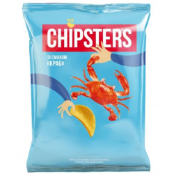 UKRA - CHIPSTER´S bramborové chipsy 100g s příchutí 