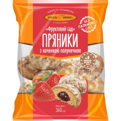 UKRA - Kyjevchleb Perníčky 360g s jahodovou náplní (10)