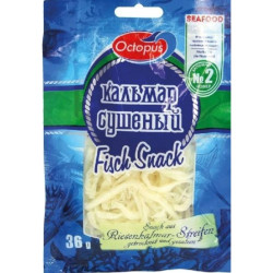 UKRA - Octopus Sušené Kalamáry solené 36g (25)